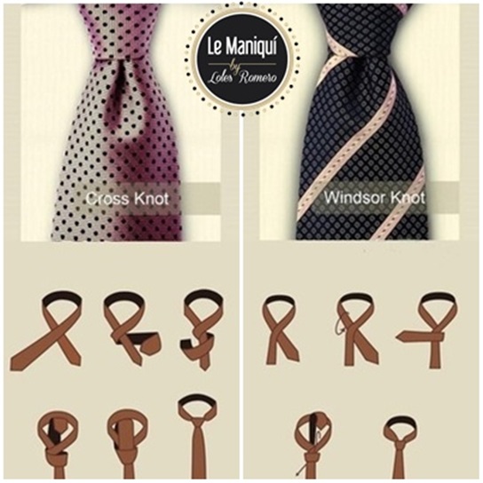 Mis claves de como elegir los nudos de corbata